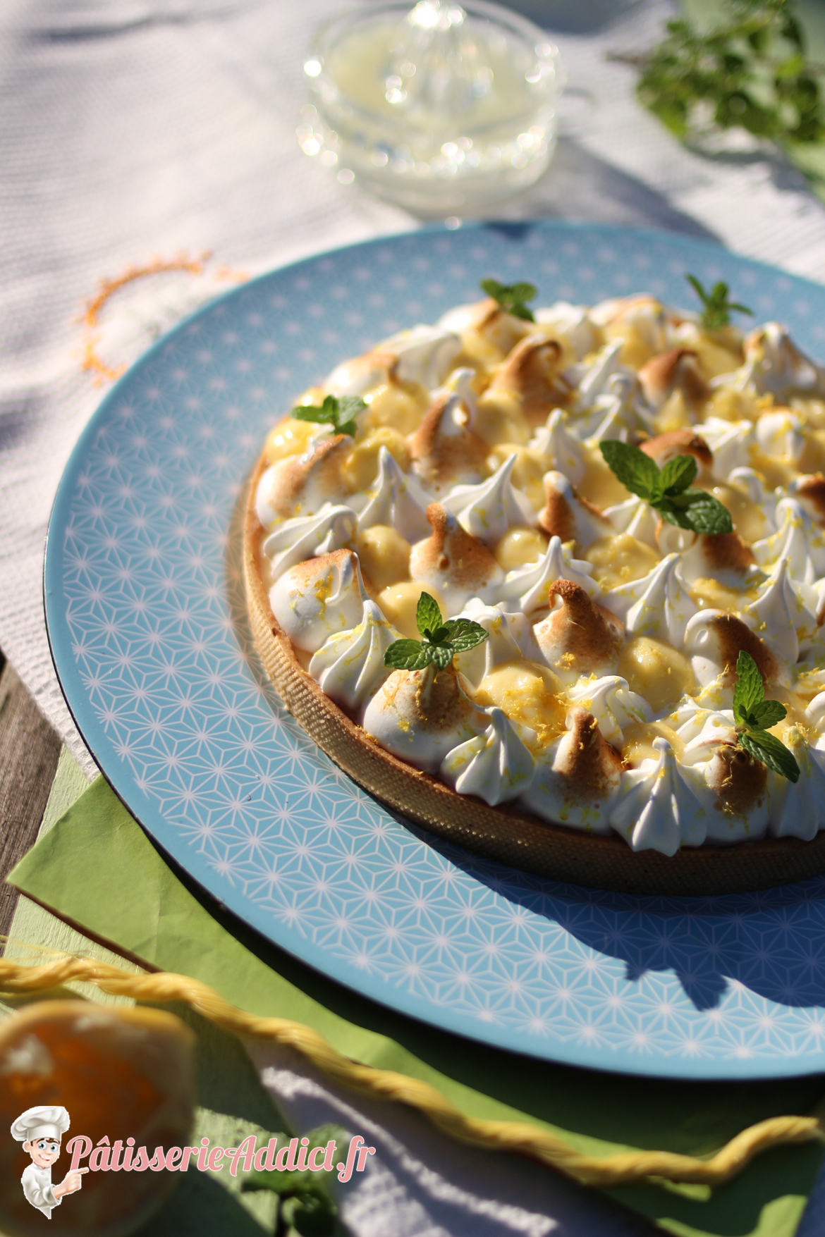 Tarte Au Citron Meringuée | PatisserieAddict.fr